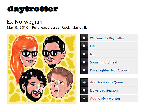 EX NORWEGIAN - Daytrotter Session